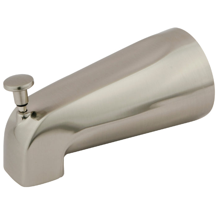 Kingston Made To Match K189A8 5-5/16 Inch Zinc Tub Faucet Spout with Diverter, Brushed Nickel