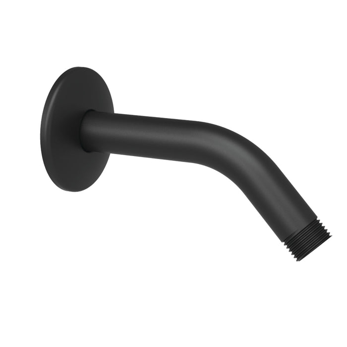 Kingston Shower Scape K206M0 6-Inch Shower Arm with Round Flange, Matte Black