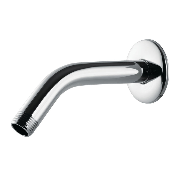 Kingston Shower Scape K206M1 6-Inch Shower Arm with Round Flange, Polished Chrome