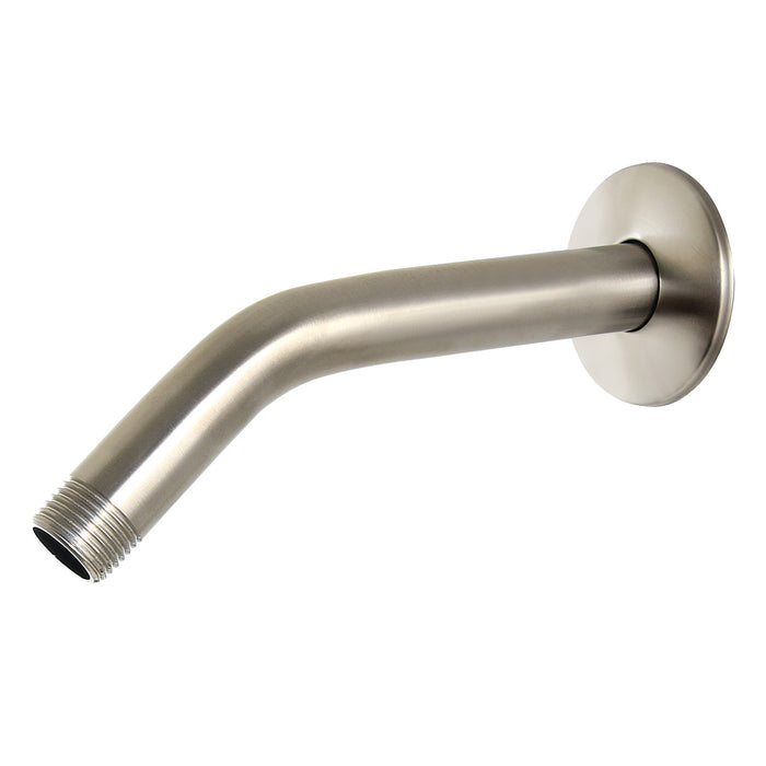 Kingston Trimscape K208M8 8-Inch Shower Arm with Round Flange, Brushed Nickel