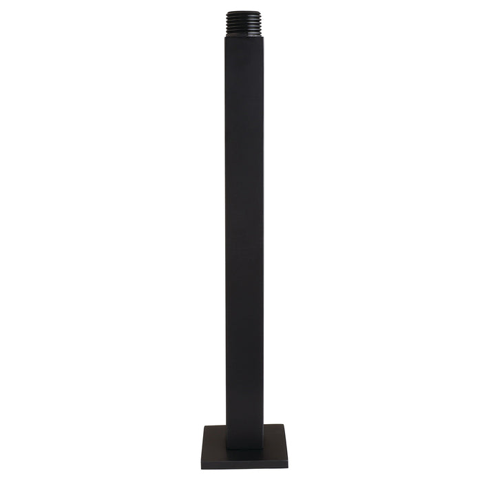 Kingston Sona K212C0 - Claremont 10-Inch Rain Drop Ceiling Mount Shower Arm with Square Flange, Matte Black