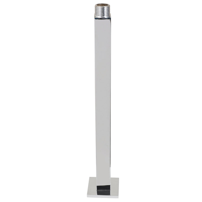 Kingston Sona K212C1 - Claremont 10-Inch Rain Drop Ceiling Mount Shower Arm with Square Flange, Polished Chrome