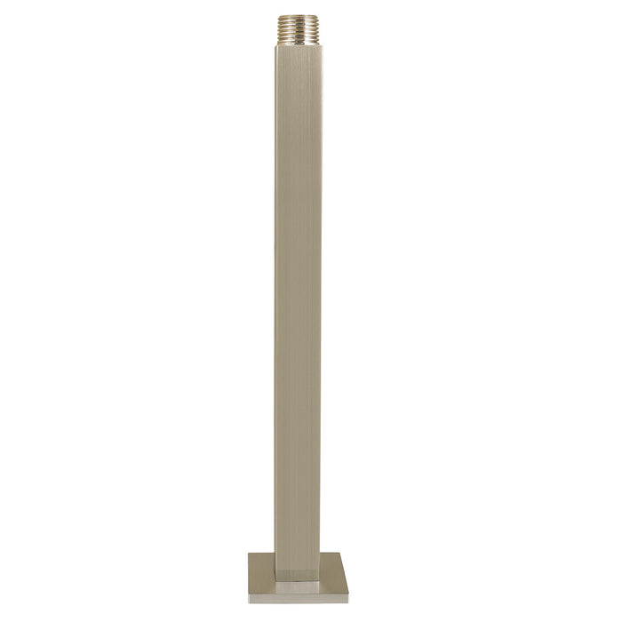 Kingston Sona K212C8 - Claremont 10-Inch Rain Drop Ceiling Mount Shower Arm with Square Flange, Brushed Nickel