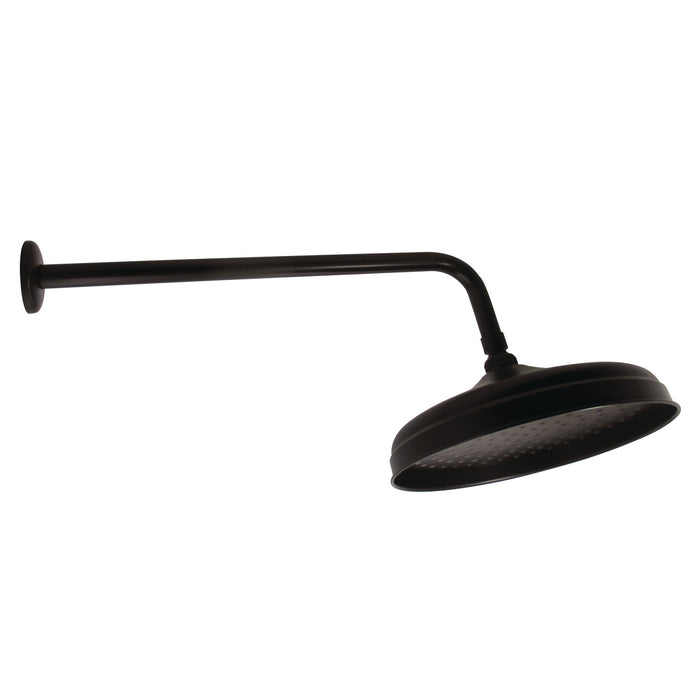 Kingston Heirloom K225K15 - Trimscape 10-Inch Round Raindrop Brass Shower Head with 17-Inch Shower Arm, Oil Rubbed Bronze