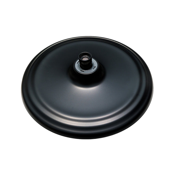 Kingston Trimscape K235A0 9.8-Inch Round Raindrop 8-Functio Shower Head, Matte Black