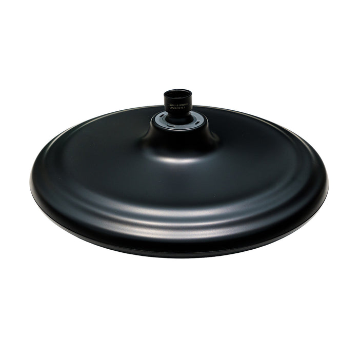 Kingston Trimscape K235A0 9.8-Inch Round Raindrop 8-Functio Shower Head, Matte Black