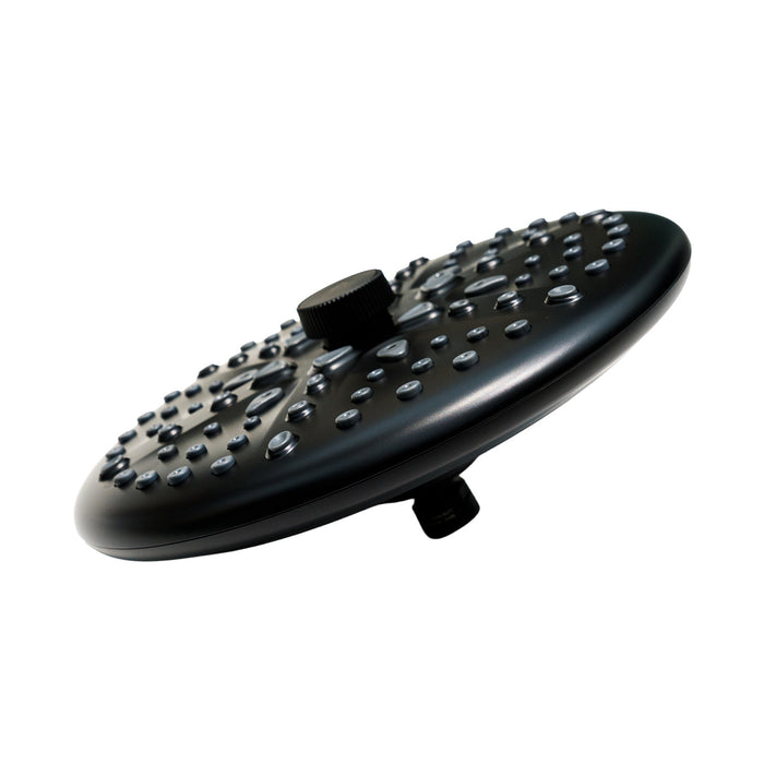 Kingston Trimscape K235A0 9.8-Inch Round Raindrop 8-Functio Shower Head, Matte Black