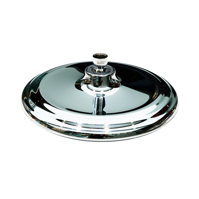 Kingston Trimscape K235A1 9.8-Inch Round Raindrop 8-Functio Shower Head, Polished Chrome