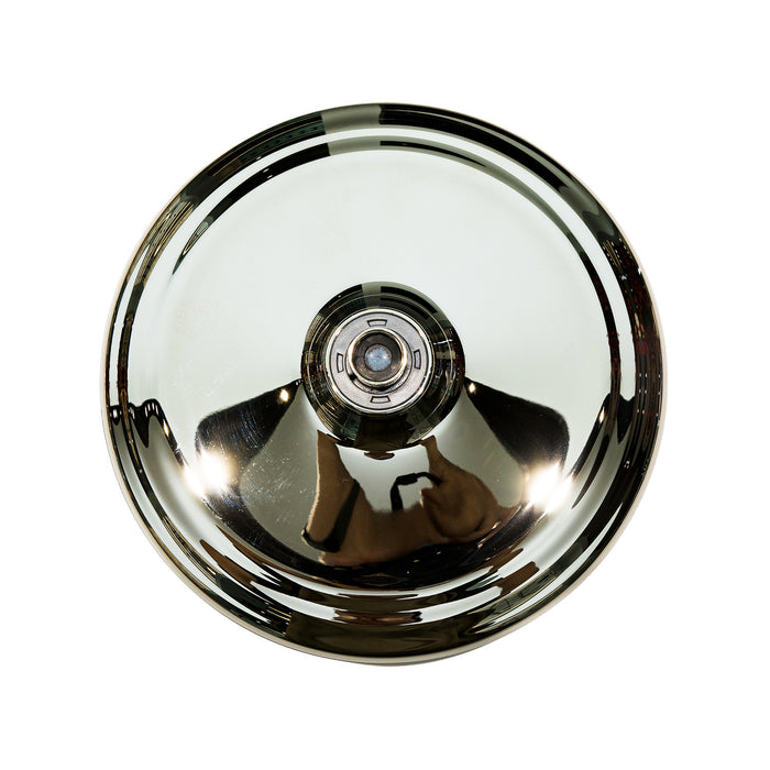 Kingston Trimscape K235A6 9.8-Inch Round Raindrop 8-Functio Shower Head, Polished Nickel