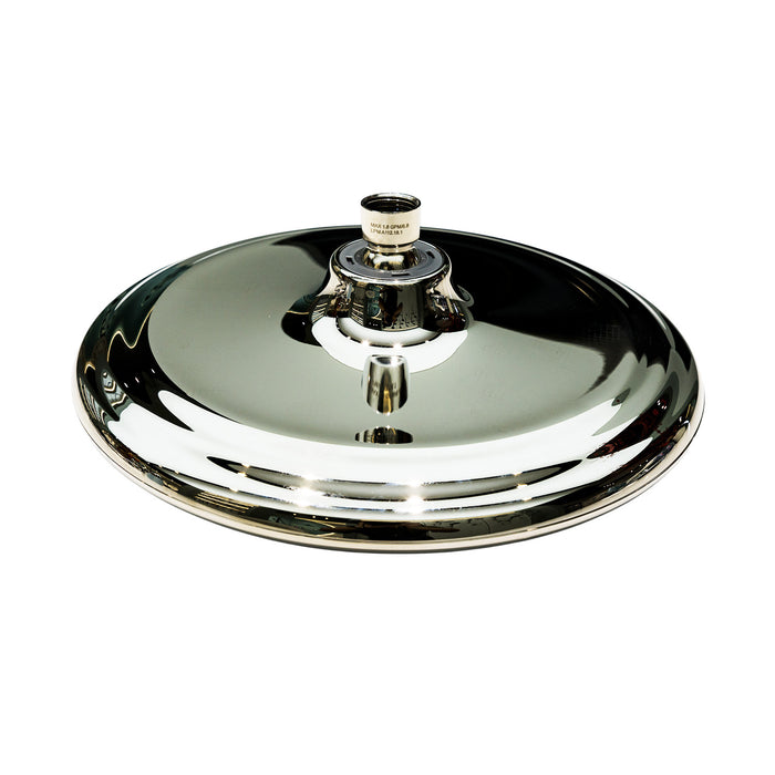 Kingston Trimscape K235A6 9.8-Inch Round Raindrop 8-Functio Shower Head, Polished Nickel