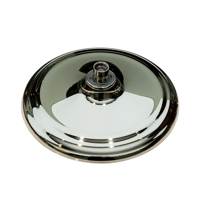 Kingston Trimscape K235A6 9.8-Inch Round Raindrop 8-Functio Shower Head, Polished Nickel