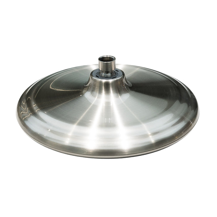 Kingston Trimscape K235A8 9.8-Inch Round Raindrop 8-Functio Shower Head, Brushed Nickel