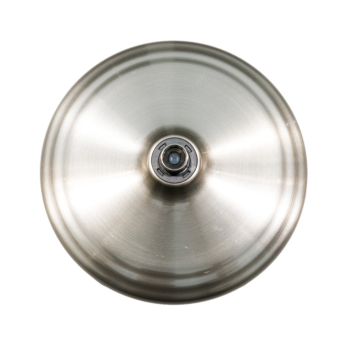 Kingston Trimscape K235A8 9.8-Inch Round Raindrop 8-Functio Shower Head, Brushed Nickel