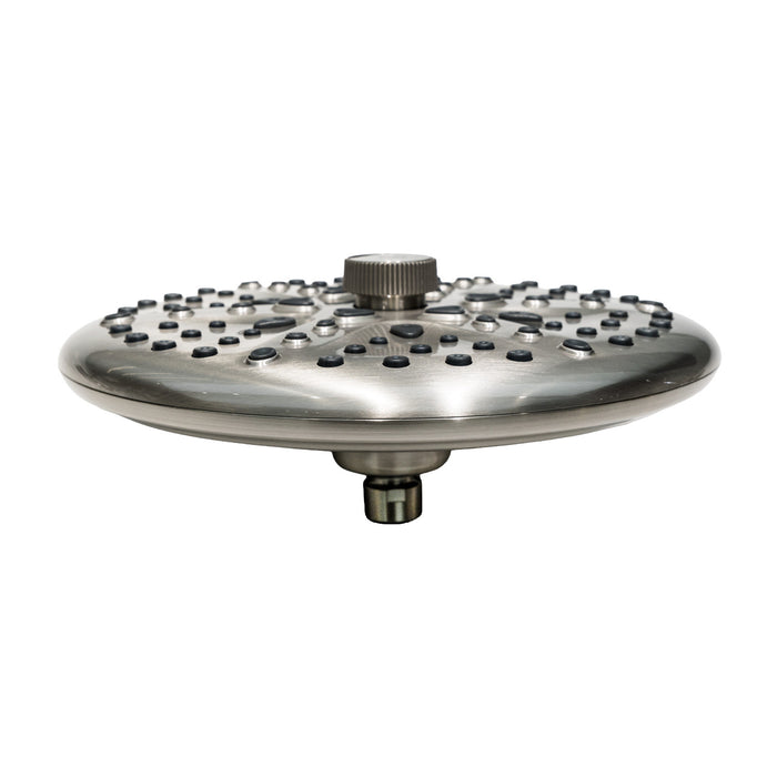 Kingston Trimscape K235A8 9.8-Inch Round Raindrop 8-Functio Shower Head, Brushed Nickel