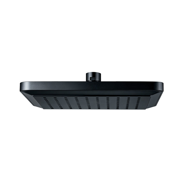 Kingston Sona K250A0 - Claremont 9-5/8-Inch Square Rainfall ABS Shower Head, Matte Black