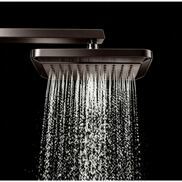 Kingston Sona K250A5 - Claremont 9-5/8-Inch Square Rainfall ABS Shower Head, Oil Rubbed Bronze
