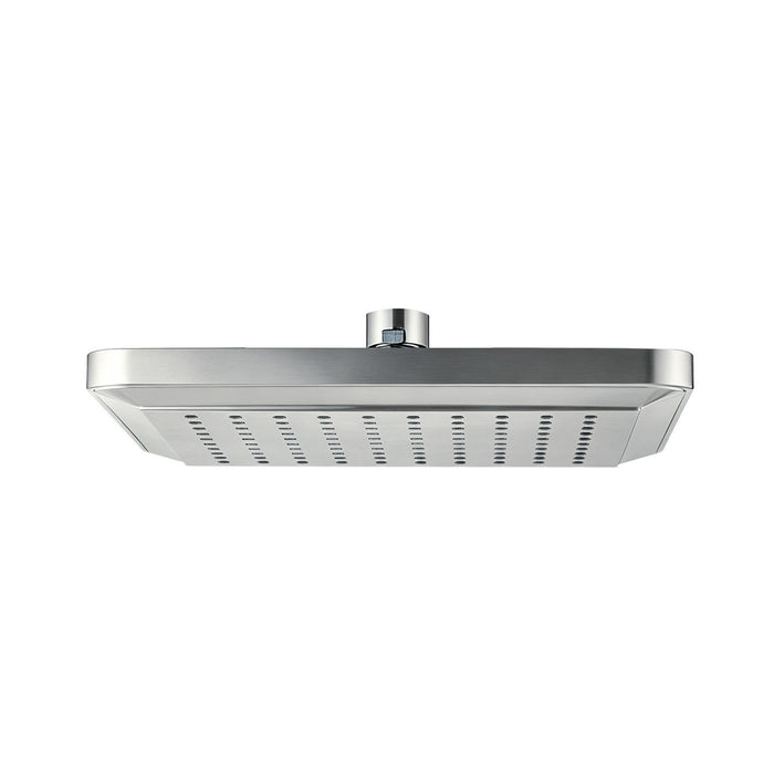 Kingston Sona K250A8 - Claremont 9-5/8-Inch Square Rainfall ABS Shower Head, Brushed Nickel