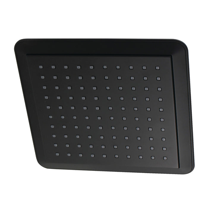 Kingston Sona K251A0 - Claremont 9-5/8 Inch Square Rainfall ABS Shower Head, Matte Black