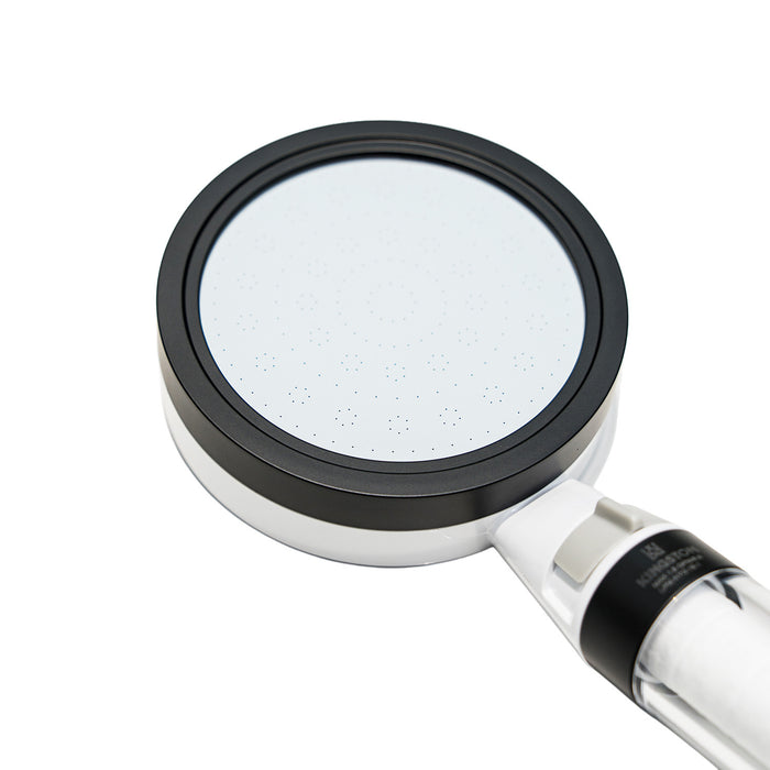 Kingston Shower Scape K301F0 Single Function Filtered Hand Shower, White/Matte Black