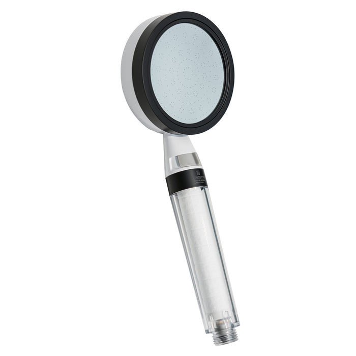 Kingston Shower Scape K301F0 Single Function Filtered Hand Shower, White/Matte Black
