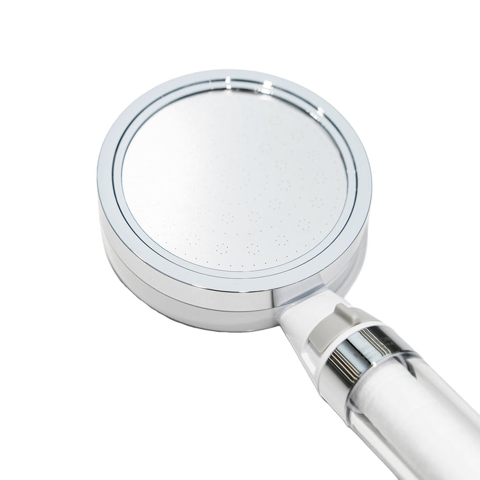 Kingston Shower Scape K301F1 Single Function Filtered Hand Shower, White/Polished Chrome