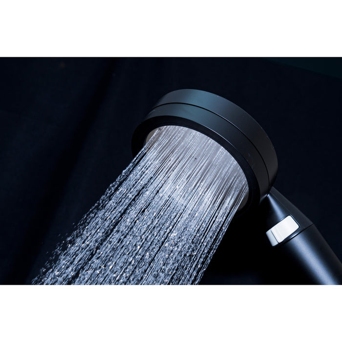 Kingston Shower Scape K302F0 Single Function Filtered Hand Shower, Matte Black