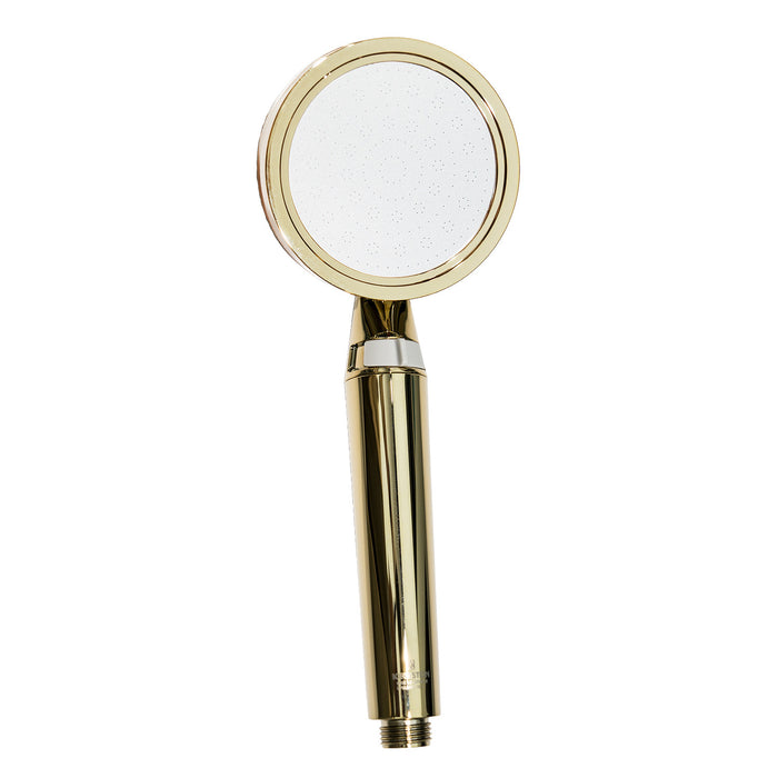Kingston Shower Scape K302F2 Single Function Filtered Hand Shower, Polished Brass