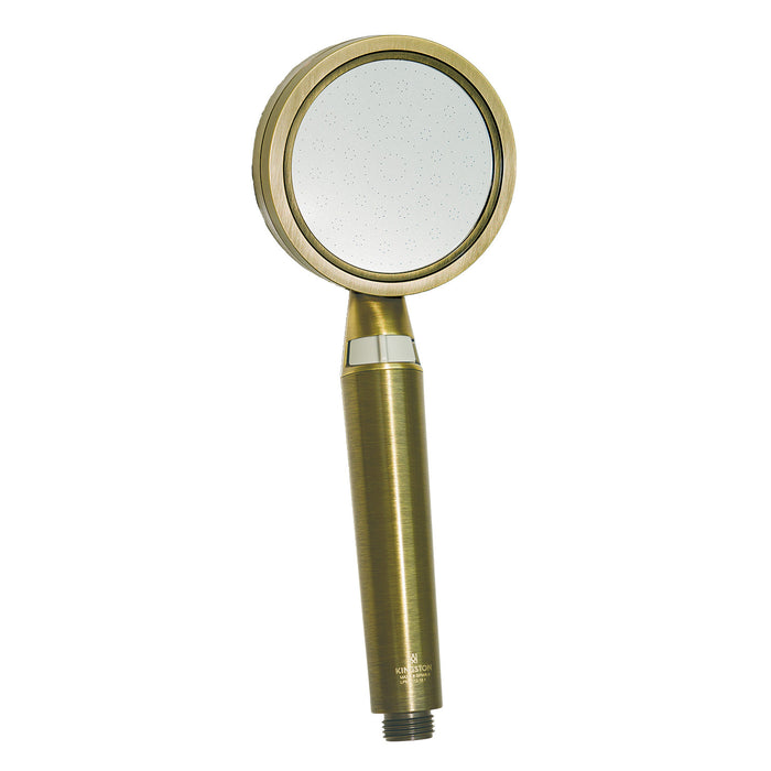 Kingston Shower Scape K302F3 Single Function Filtered Hand Shower, Antique Brass
