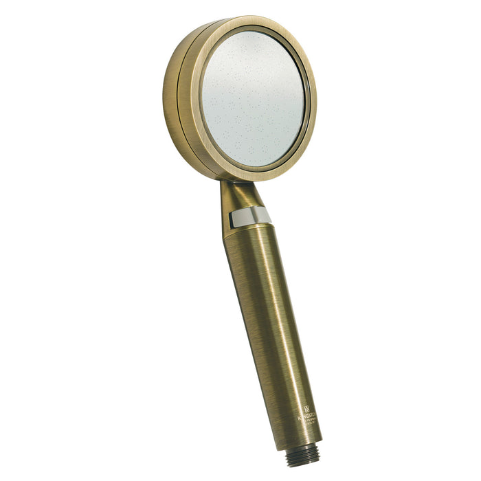 Kingston Shower Scape K302F3 Single Function Filtered Hand Shower, Antique Brass