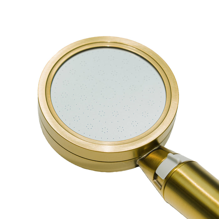Kingston Shower Scape K302F7 Single Function Filtered Hand Shower, Brushed Brass