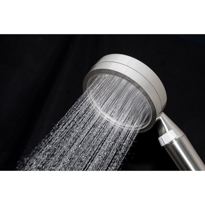 Kingston Shower Scape K302F8 Single Function Filtered Hand Shower, Brushed Nickel