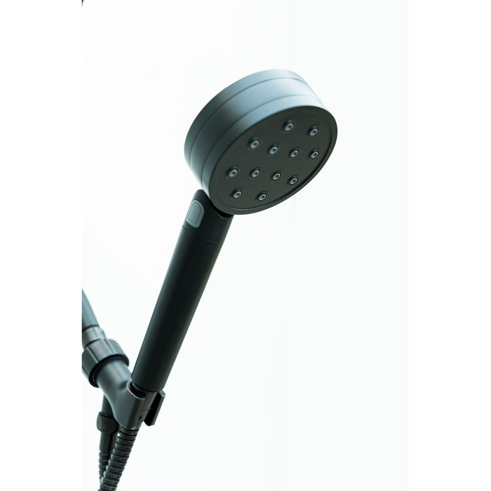Kingston Shower Scape K310F0 2-Function Filtered Hand Shower, Matte Black