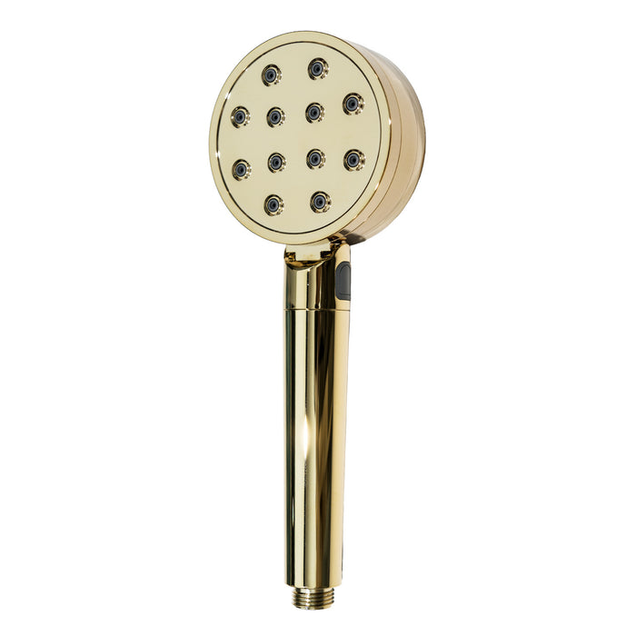 Kingston Shower Scape K310F2 2-Function Filtered Hand Shower, Polished Brass