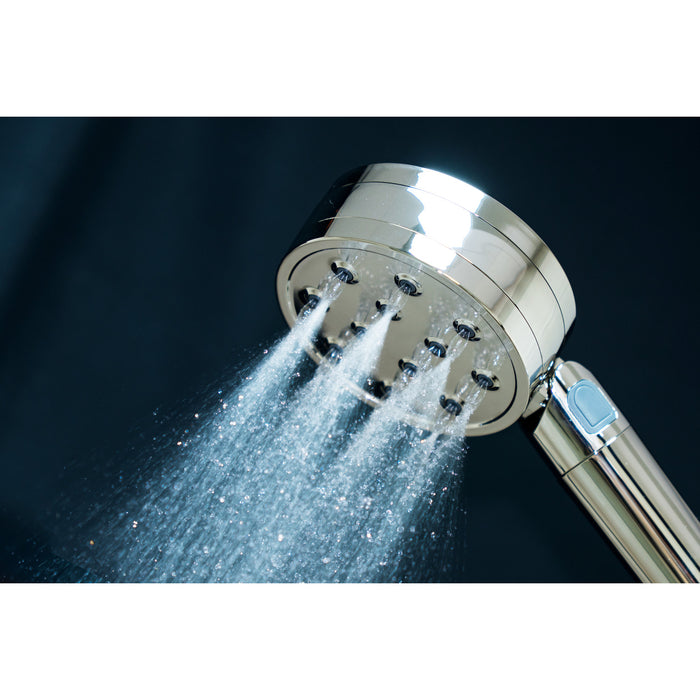 Kingston Shower Scape K310F6 2-Function Filtered Hand Shower, Polished Nickel