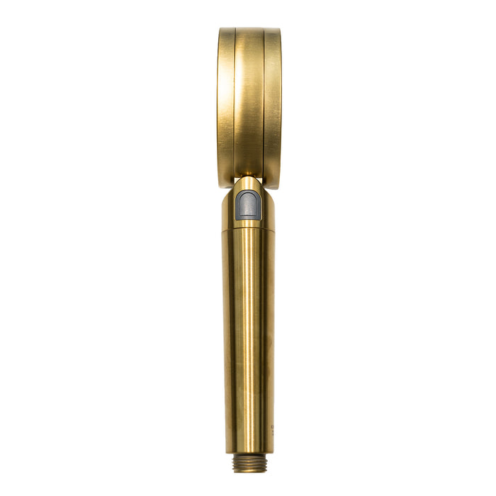 Kingston Shower Scape K310F7 2-Function Filtered Hand Shower, Brushed Brass
