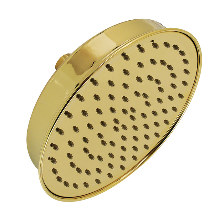 Kingston Sona K324A2 - Shower Scape 8-Inch Round Raindrop Brass Shower Head, Polished Brass