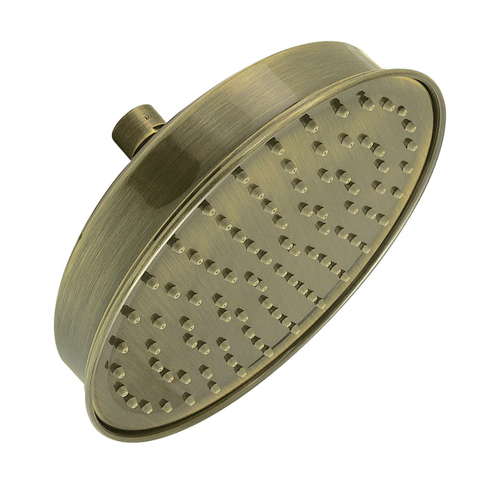 Kingston Sona K324A3 - Shower Scape 8-Inch Round Raindrop Brass Shower Head, Antique Brass