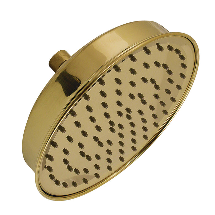 Kingston Sona K324A7 - Shower Scape 8-Inch Round Raindrop Brass Shower Head, Brushed Brass