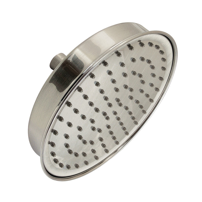 Kingston Sona K324A8 - Shower Scape 8-Inch Round Raindrop Brass Shower Head, Brushed Nickel