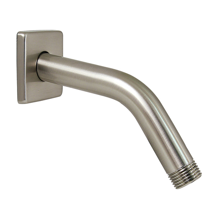 Kingston Claremont K412K8 7-Inch Shower Arm with Square Flange, Brushed Nickel