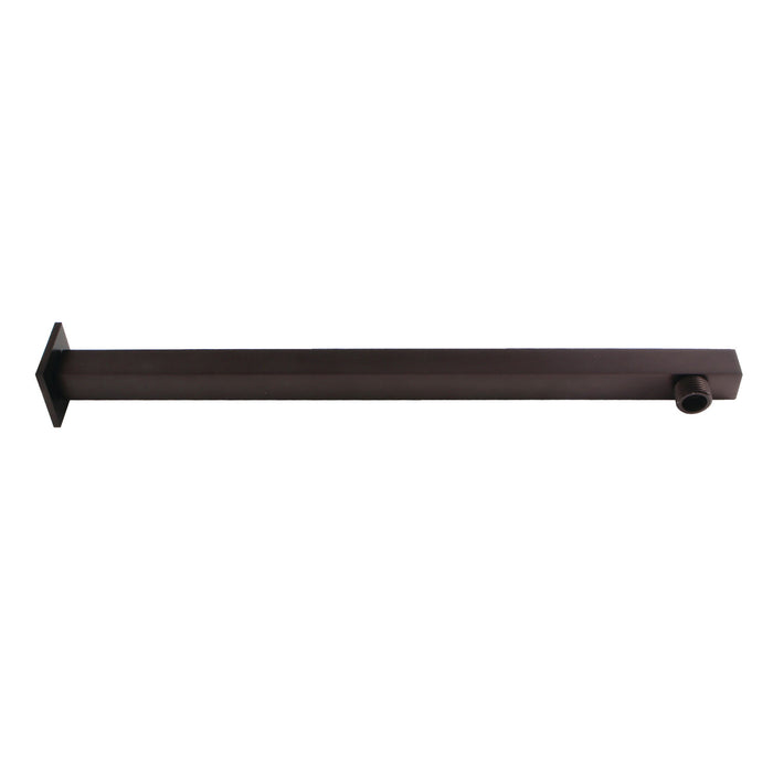 Kingston Sona K4165 - Claremont 15-3/4 Inch Rain Drop Square Shower Arm with Square Flange, Oil Rubbed Bronze