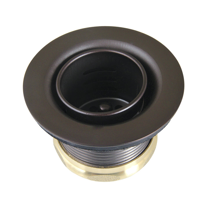 Kingston Portland K451BORB Stainless Steel Bar Sink Basket Strainer, Oil Rubbed Bronze