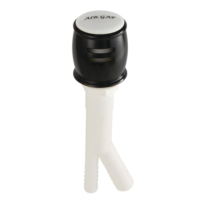 Kingston Heritage K511MB Dishwasher Air Gap with Brass Cover, Matte Black