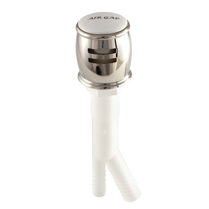 Kingston Heritage K511PN Dishwasher Air Gap with Brass Cover, Polished Nickel