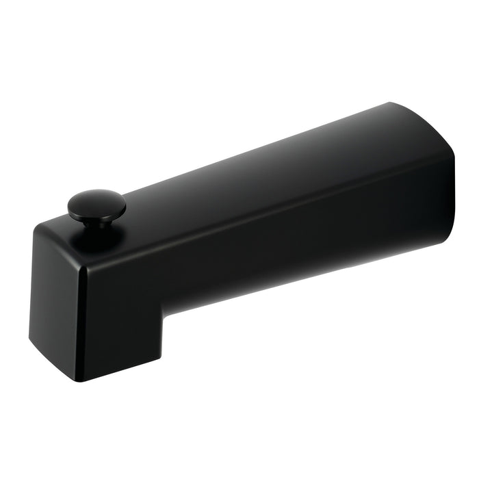 Kingston Shower Scape K6188A0 Zinc Tub Faucet Spout with Diverter, Matte Black
