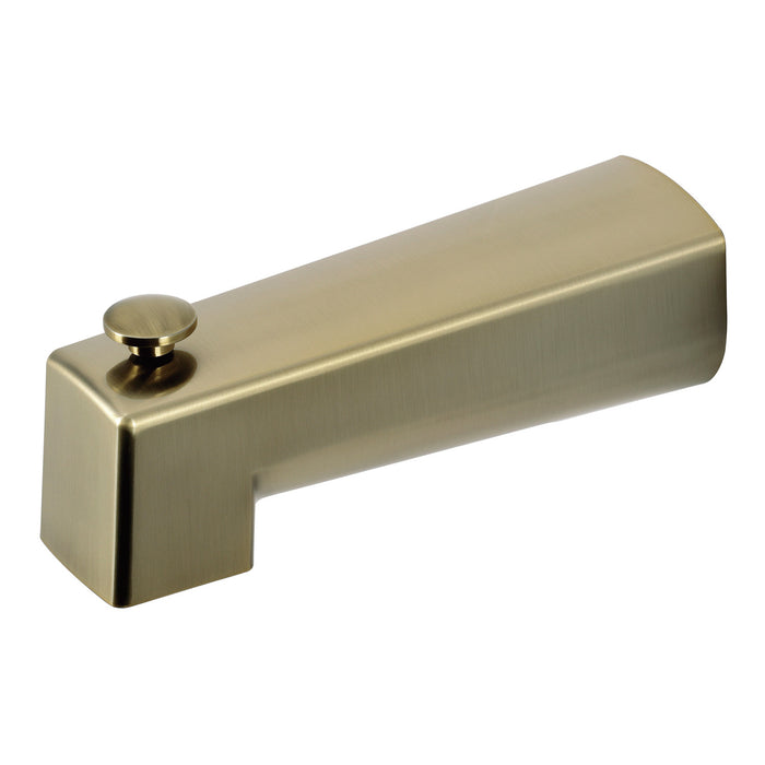 Kingston Shower Scape K6188A3 Zinc Tub Faucet Spout with Diverter, Antique Brass
