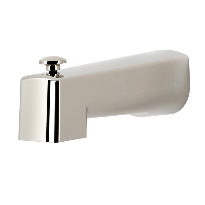 Kingston Shower Scape K6188A6 Zinc Tub Faucet Spout with Diverter, Polished Nickel