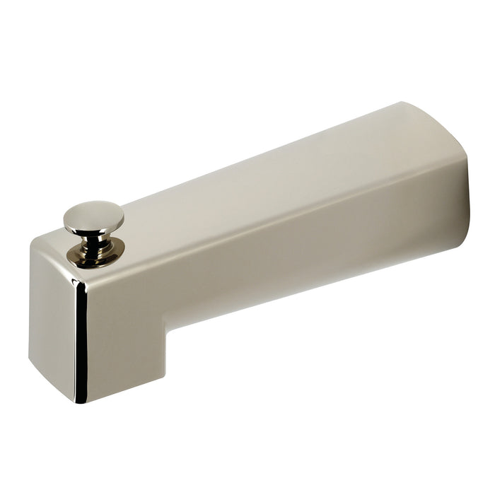 Kingston Shower Scape K6188A6 Zinc Tub Faucet Spout with Diverter, Polished Nickel