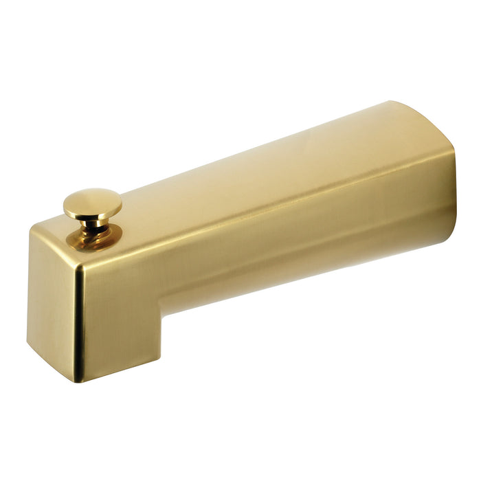 Kingston Shower Scape K6188A7 Zinc Tub Faucet Spout with Diverter, Brushed Brass