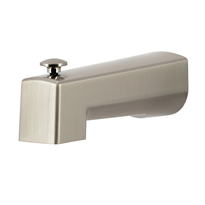 Kingston Shower Scape K6188A8 Zinc Tub Faucet Spout with Diverter, Brushed Nickel
